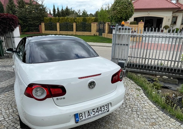 Volkswagen Eos cena 39500 przebieg: 174870, rok produkcji 2010 z Białystok małe 631